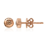 Orecchini in oro con Diamante Rose de France VS1 di Argyle