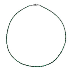 Collana in argento con Malachite