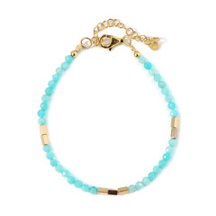 Bracciale in argento con Ematite Dorata
