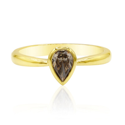 Anello in oro con Diamante Champagne d'Argyle I3 (Mark Tremonti)