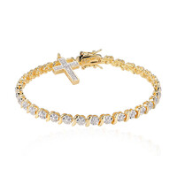 Bracciale in ottone con Diamante I3 (I) (Juwelo Style)