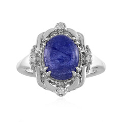 Anello in argento con Tanzanite