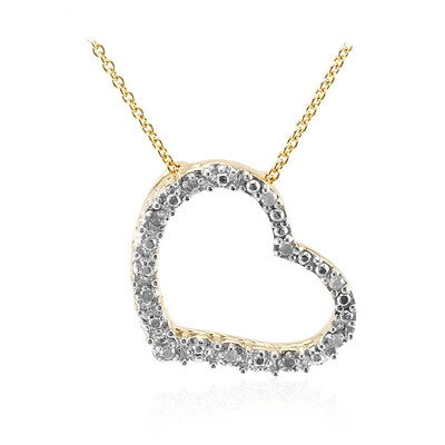 Collana in argento con Diamante I2 (I)