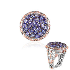 Anello in argento con Tanzanite (Gems en Vogue)