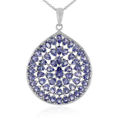 Collana in argento con Tanzanite