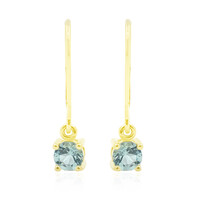 Orecchini in oro con Tormalina Paraiba Nigeriana