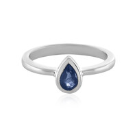 Anello in argento con Zaffiro Blu