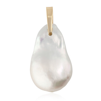 Ciondolo in oro con Perla di Acqua Dolce