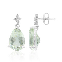 Orecchini in oro con Ametista Verde