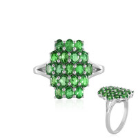 Anello in argento con Tsavorite
