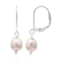 Orecchini in argento con Perla di Acqua Dolce (TPC)