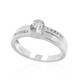 Anello in argento con Zircone