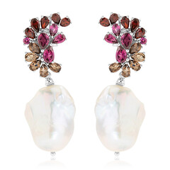 Orecchini in argento con Perla di Acqua Dolce (Dallas Prince Designs)