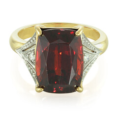 Anello in oro con Spessartina (AMAYANI)