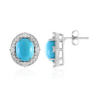 Orecchini in argento con Turchese Arizona