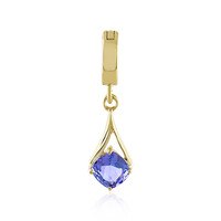 Ciondolo in oro con Tanzanite (non riscaldata)
