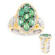 Anello in argento con Smeraldo Zambia (Gems en Vogue)