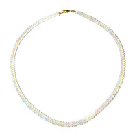 Collana in oro con Opale di Welo