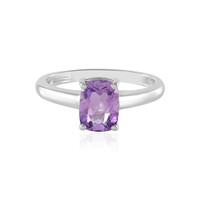 Anello in argento con Ametista