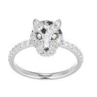 Anello in argento con Peridoto (Adela Silber)