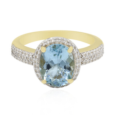 Anello in oro con Acquamarina Medina