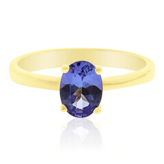 Anello in oro con Tanzanite AAA (CIRARI)