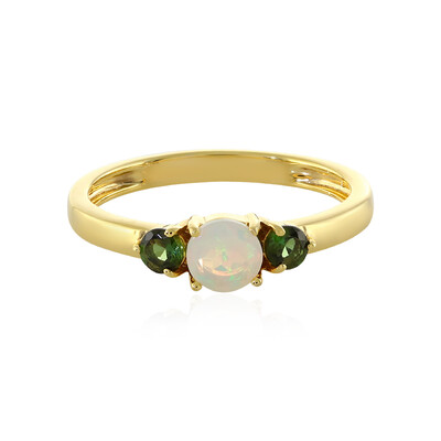 Anello in argento con Opale di Welo