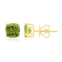 Orecchini in oro con Peridoto