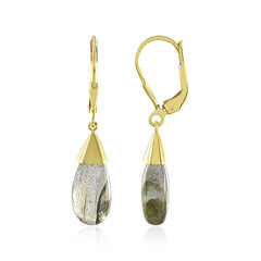 Orecchini in argento con Labradorite Blu Maniry (KM by Juwelo)