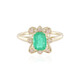 Anello in oro con Smeraldo Russo