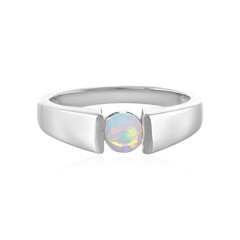 Anello in argento con Opale di Welo