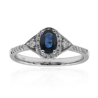 Anello in oro con Zaffiro Ceylon (CIRARI)