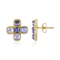Orecchini in argento con Tanzanite (KM by Juwelo)