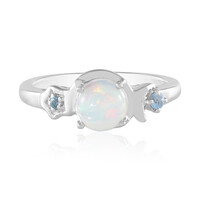 Anello in argento con Opale di Welo