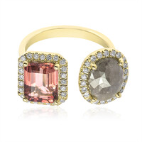 Anello in oro con Diamante Cioccolato SI2 (CIRARI)