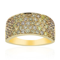 Anello in oro con Diamante Fancy SI2 (CIRARI)