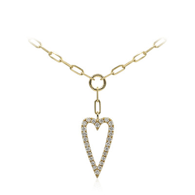 Collana in oro con Diamante SI2 (H) (CIRARI)