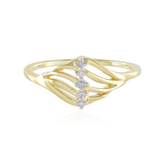 Anello in argento con Diamante I2 (I)