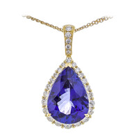 Collana in oro con Tanzanite AAA (CIRARI)