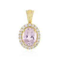 Ciondolo in argento con Kunzite