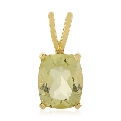Ciondolo in argento con Quarzo Limone
