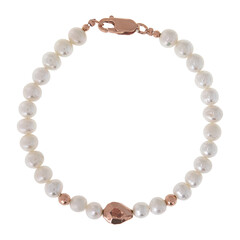 Bracciale in argento con Perla di Acqua Dolce (Joias do Paraíso)