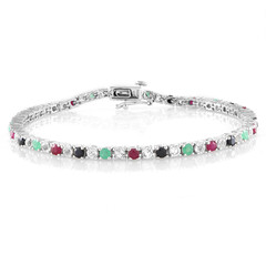 Bracciale in argento con Smeraldo Socoto