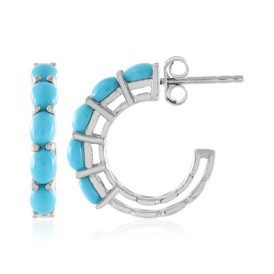 Orecchini in argento con Turchese Sleeping Beauty