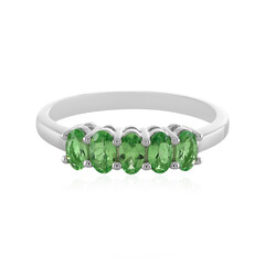 Anello in argento con Granato Merelani