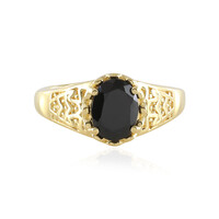 Anello in argento con Spinello Nero