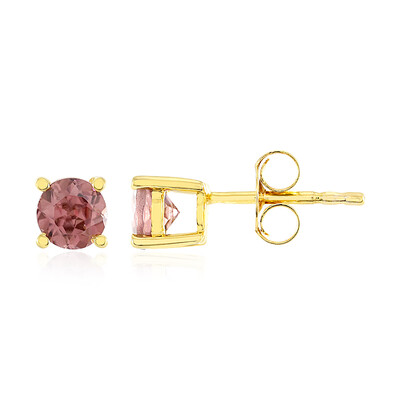 Orecchini in argento con Zircone Rosa
