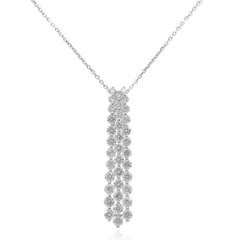 Collana in oro con Diamante SI2 (H) (CIRARI)