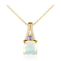 Collana in argento con Opale di Welo