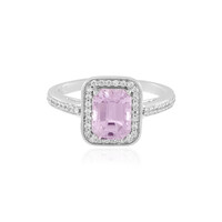 Anello in oro con Kunzite AAA